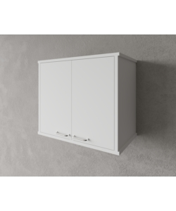 Pensile lavanderia 2 ripiani "Garden" bianco 60x34x52,5 cm