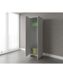 Colonna mobile lavanderia "Garden" bianco 46,5x49x182 cm