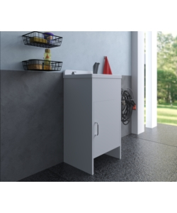 Lavatoio con vasca in polipropilene "Mini lavatoio Rocco" 42,5x34,5x82 cm