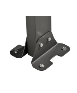 Pergola addossata da esterno Habrita in alluminio 300x307x299 cm