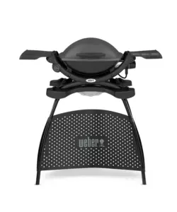 Barbecue elettrico Weber "Q1400" con supporto nero 1 bruciatore