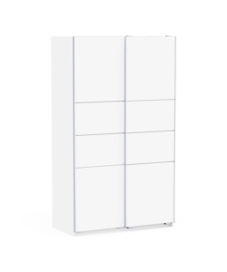 Armadio 2 ante scorrevoli "Fast" bianco 116,6x60x203 cm