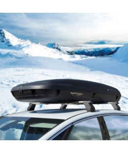 BOX TETTO AUTO ARTPLAST "GLOBETROTTER" NERO APERTURA DESTRA 480 LT