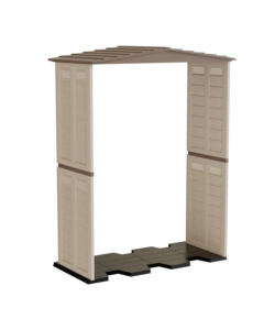 MODULO ESTENSIONE CASETTA DA GIARDINO ARTPLAST "GARDEN SHED" IN POLIPROPILENE BEIGE 151X87X200 CM