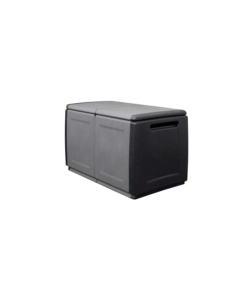 BAULE DA ESTERNO ARTPLAST "CUBE" IN POLIPROPILENE NERO 230 LT 96X53X57 CM