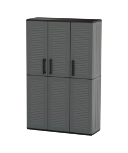 ARMADIO PORTASCOPE ARTPLAST "EASY" IN POLIPROPILENE GRIGIO SCURO 102X37X163 CM