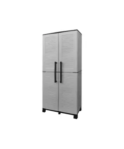 ARMADIO PORTASCOPE ARTPLAST "FAMILY" IN POLIPROPILENE GRIGIO 68X37X169 CM