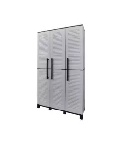 ARMADIO PORTASCOPE ARTPLAST "FAMILY" IN POLIPROPILENE GRIGIO 102X37X169 CM