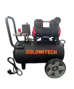 Compressore aria silenziato Dolomitech 24 lt 1,3 Hp