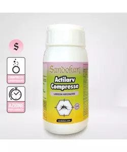 Larvicida antizanzare Sandokan "Actilarv" 100 compresse