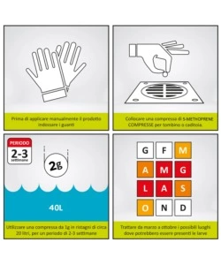 Larvicida antizanzare Sandokan "Actilarv" 100 compresse