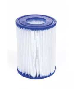 PISCINA FUORI TERRA CON STRUTTURA ROTONDA BESTWAY "STEEL PRO MAX" CON POMPA FILTRO, CARTUCCIA, COPERTURA, SCALETTA 427X427X107 CM - COD. 56950-3