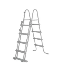 PISCINA FUORI TERRA CON STRUTTURA ROTONDA BESTWAY "STEEL PRO MAX" CON POMPA FILTRO, CARTUCCIA. SCALETTA, COPERTURA PISCINA 457X457X122 CM - COD. 56438-5