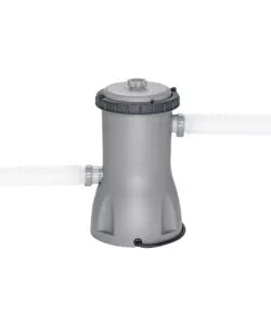 PISCINA FUORI TERRA CON STRUTTURA ROTONDA BESTWAY "STEEL PRO MAX" CON POMPA FILTRO, CARTUCCIA. SCALETTA, COPERTURA PISCINA 457X457X122 CM - COD. 56438-5