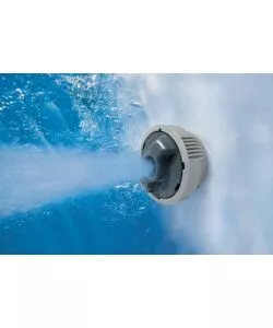 PISCINA IDROMASSAGGIO GONFIABILE BESTWAY "LAY-Z-SPA MILAN SMART AIRJET PLUS" CON CARTUCCIA, COPERTURA E CHEMCONNECT 6 PERSONE 196X196X71 CM - COD. 60029