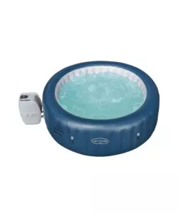 PISCINA IDROMASSAGGIO GONFIABILE BESTWAY "LAY-Z-SPA MILAN SMART AIRJET PLUS" CON CARTUCCIA, COPERTURA E CHEMCONNECT 6 PERSONE 196X196X71 CM - COD. 60029