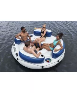 ISOLA GONFIABILE BESTWAY "HYDRO FORCE LAZY DAYZ" 256X256 CM - COD. 43536