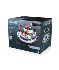 ISOLA GONFIABILE BESTWAY "HYDRO FORCE LAZY DAYZ" 256X256 CM - COD. 43536