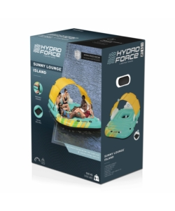 ISOLA GONFIABILE BESTWAY "HYDRO FORCE SUNNY LOUNGE" 300X275 CM - COD. 43407