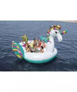 ISOLA GONFIABILE BESTWAY "UNICORNO FANTASY" 590X404 CM - COD. 43228-2