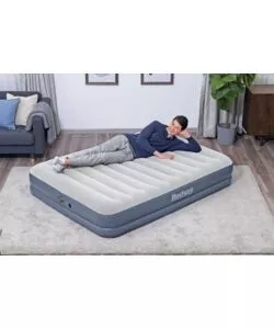 MATERASSO MATRIMONIALE GONFIABILE BESTWAY "TRITECH AIR" CON POMPA INTEGRATA 203X152X36 CM - COD. 6716T-7