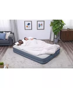 MATERASSO MATRIMONIALE GONFIABILE BESTWAY "TRITECH AIR" CON POMPA INTEGRATA 203X152X36 CM - COD. 6716T-7