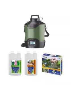 Kit antizanzare Stocker Geyser "Base" 12L con "Florifens" ed "Etokraft"
