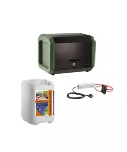 Kit nebulizzatore antizanzare Stocker Geyser "Pro Lite" con repellente "Etokraft" 5lt