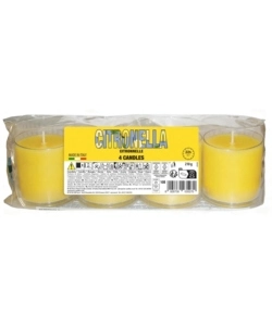 Set 4 candele alla citronella "Partylight"