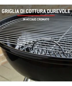 Barbecue a carbone Weber "Compact Kettle" con griglia 57 cm