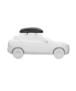 Box baule da tetto per auto Thule "Pulse 2 XL" nero 400 lt