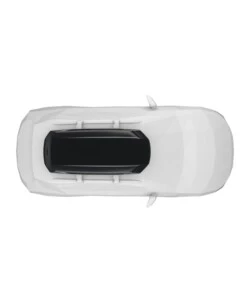 Box baule da tetto per auto Thule "Pulse 2 L" nero 450 lt