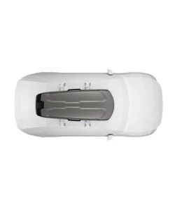 Box baule da tetto per auto Thule "Vector M" grigio 360 lt