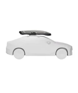 Box baule da tetto per auto Thule "Vector Alpine" grigio 380 lt