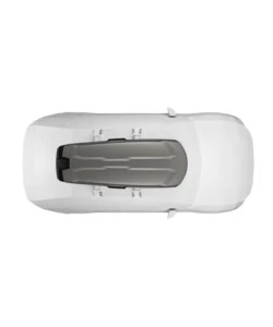Box baule da tetto per auto Thule "Vector Alpine" grigio 380 lt