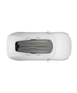 Box baule da tetto per auto Thule "Vector L" grigio 430 lt