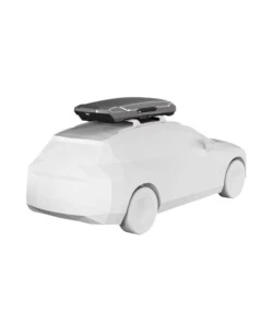 Box baule da tetto per auto Thule "Motion 3 XL Low" grigio 400 lt
