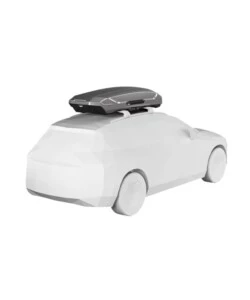 Box baule da tetto per auto Thule "Motion 3 XL" grigio 490 lt