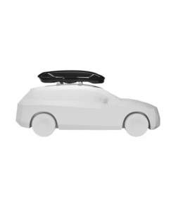 Box baule da tetto per auto Thule "Motion 3 XXL" nero 590 lt
