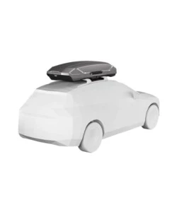 Box baule da tetto per auto Thule "Motion 3 XXL" grigio 590 lt