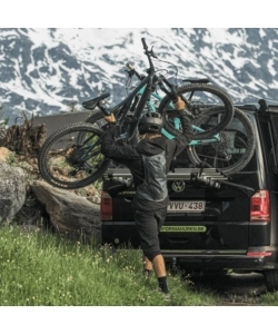 Portabici posteriore per auto Thule "Wanderway" 2 biciclette