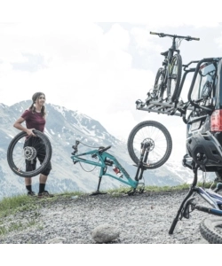 Portabici posteriore per auto Thule "Wanderway" 2 biciclette