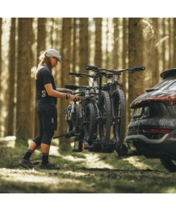 Portabici da gancio traino Thule "EasyFold 3" 3 biciclette