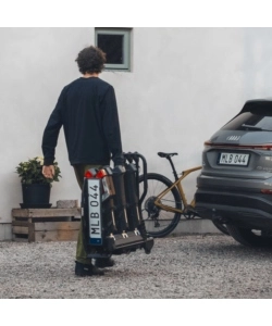 Portabici da gancio traino Thule "EasyFold 3" 3 biciclette
