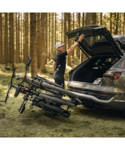 Portabici da gancio traino Thule "EasyFold 3" 3 biciclette