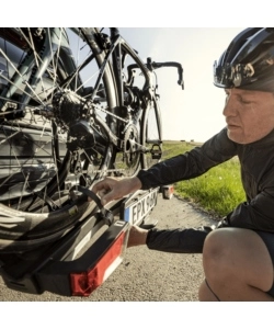 Portabici da gancio traino Fix4Bike Thule "EasyFold XT F" 2 biciclette