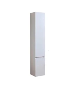 Colonna pensile sospesa "Garda" 2 ante bianco 31,5x31,5x136 cm