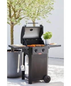 Barbecue a gas Barbecook "Luca 210" nero 2 fuochi