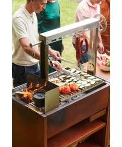 Barbecue a legna Barbecook "Pedro" con griglia 64x44,5 cm