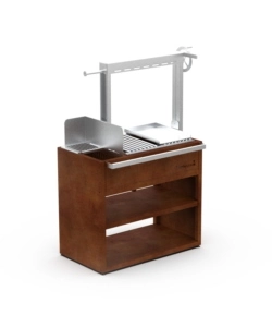 Barbecue a legna Barbecook "Pedro" con griglia 64x44,5 cm